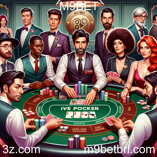 A Emoção dos Jogos 'Ao Vivo' no M9BET